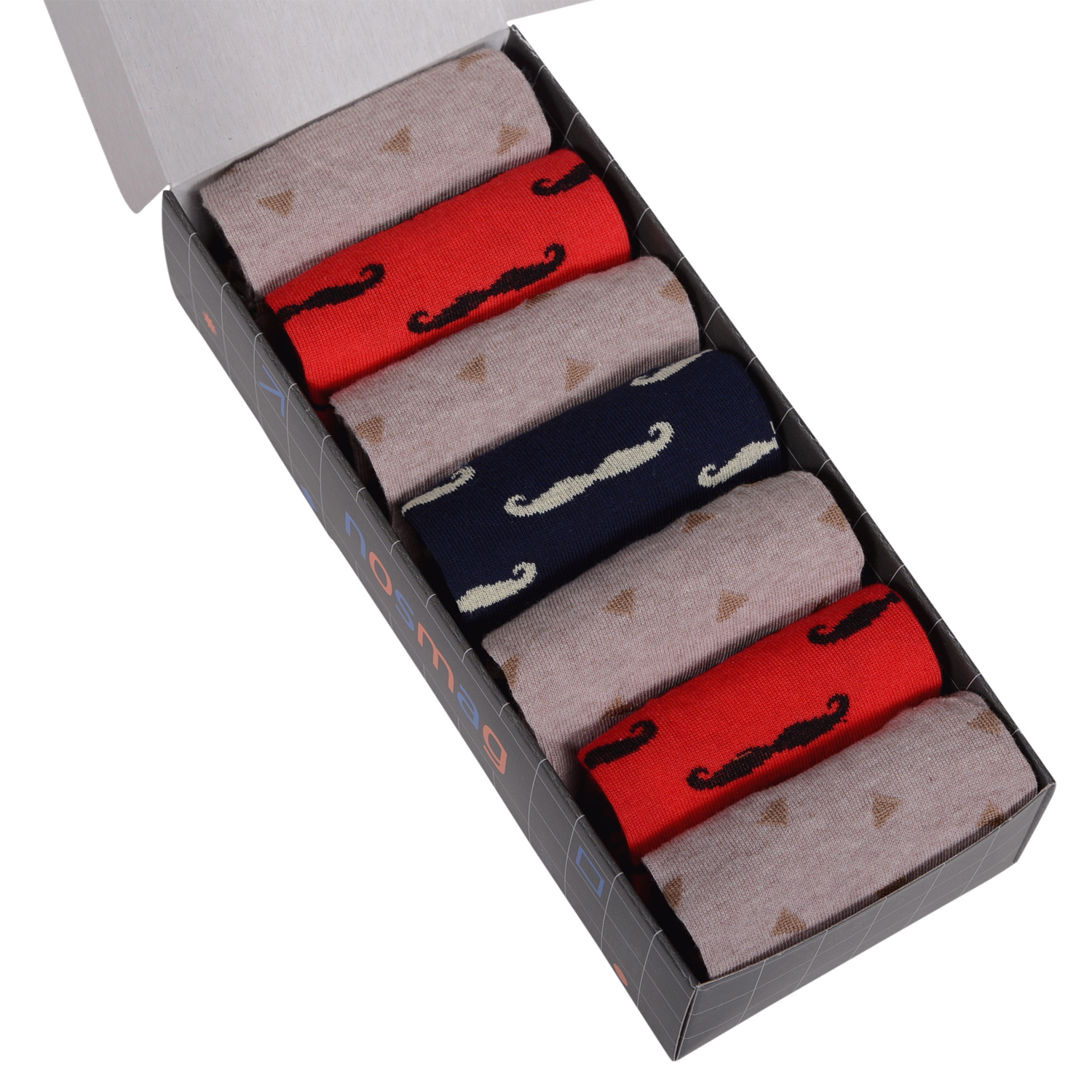 фото Подарочный набор носков мужской palama npl-7-4 разноцветный 25