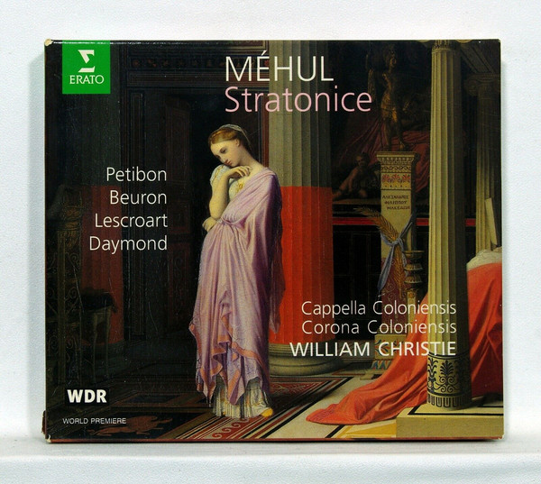 Mehul - Stratonice. opera comique in one act (1792) (1 CD)