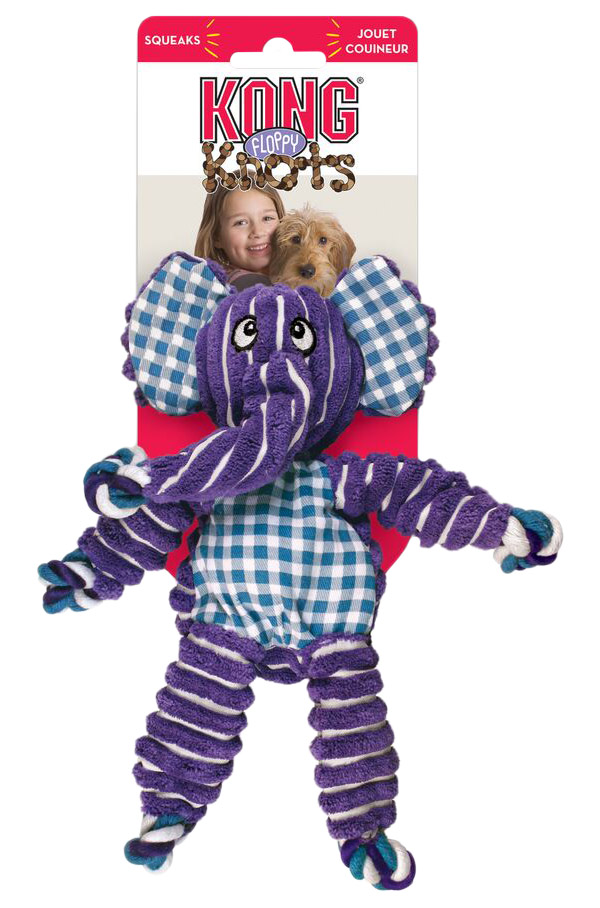 

Игрушка для собак Kong Floppy Knots Слон, 38 х 19 см