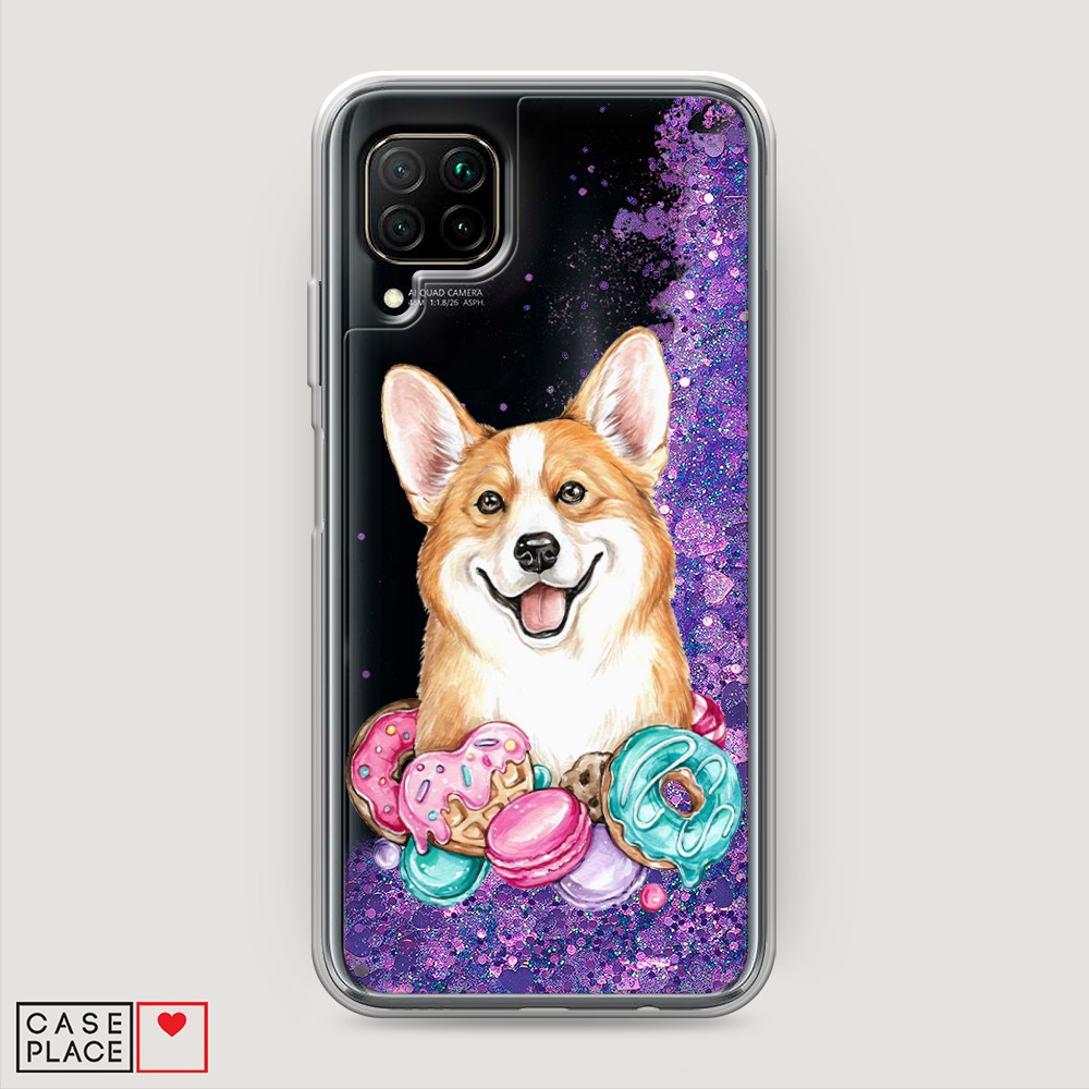 

Чехол Awog на Huawei P40 lite/Nova 6 SE/Nova 7i "Корги и сладости", Разноцветный, 611692-1