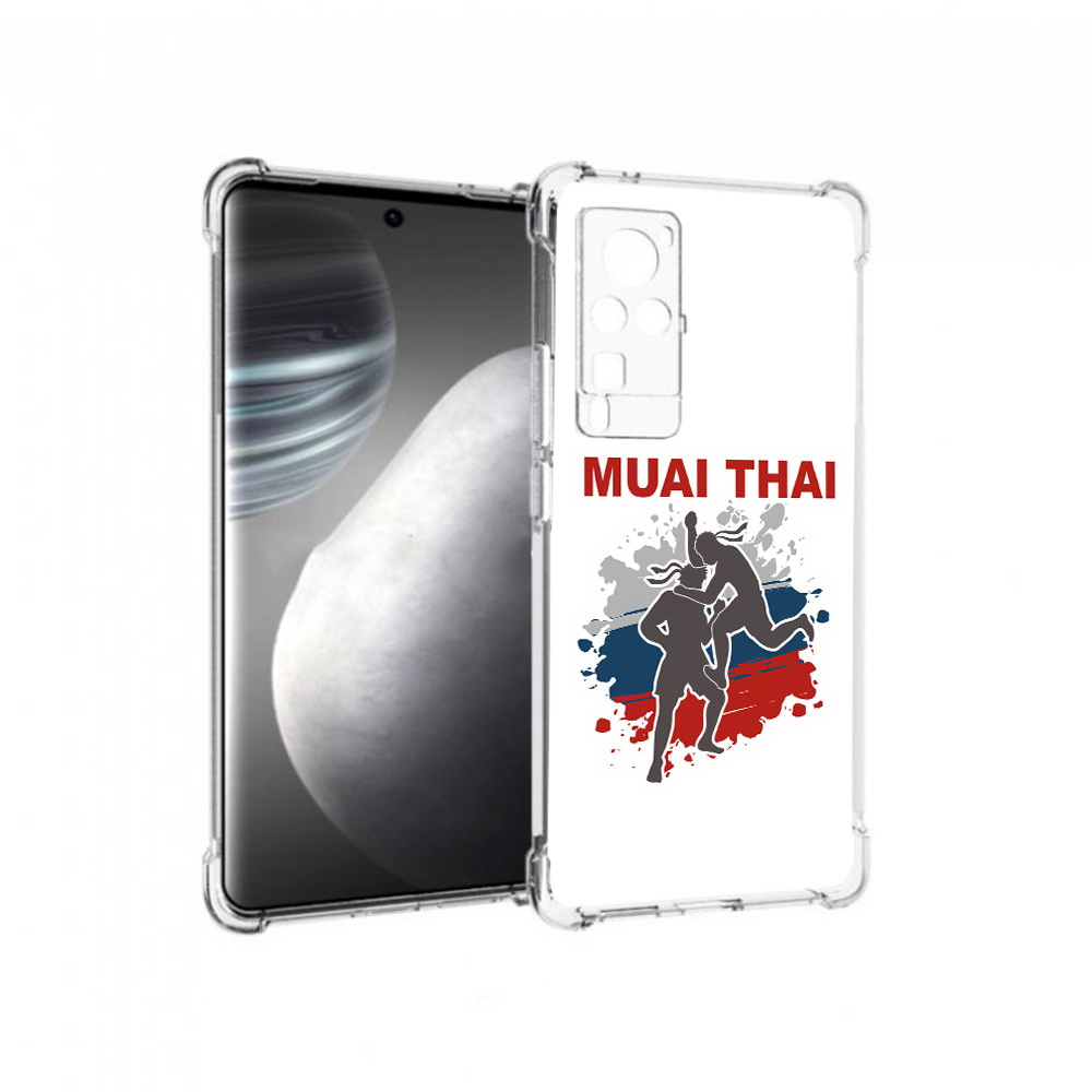 

Чехол MyPads Tocco для Vivo X60 pro Муайтай (PT226972.385.123), Прозрачный, Tocco