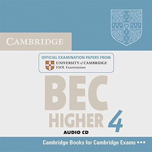 Книга Cambridge BEC Higher 4: Practice Tests Audio CD (Лицензия)