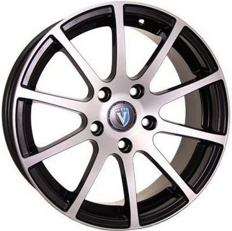 

Колесный диск VENTI 1415 V 5,5\R14 4-98 ET35 d58,6 BL литой черный