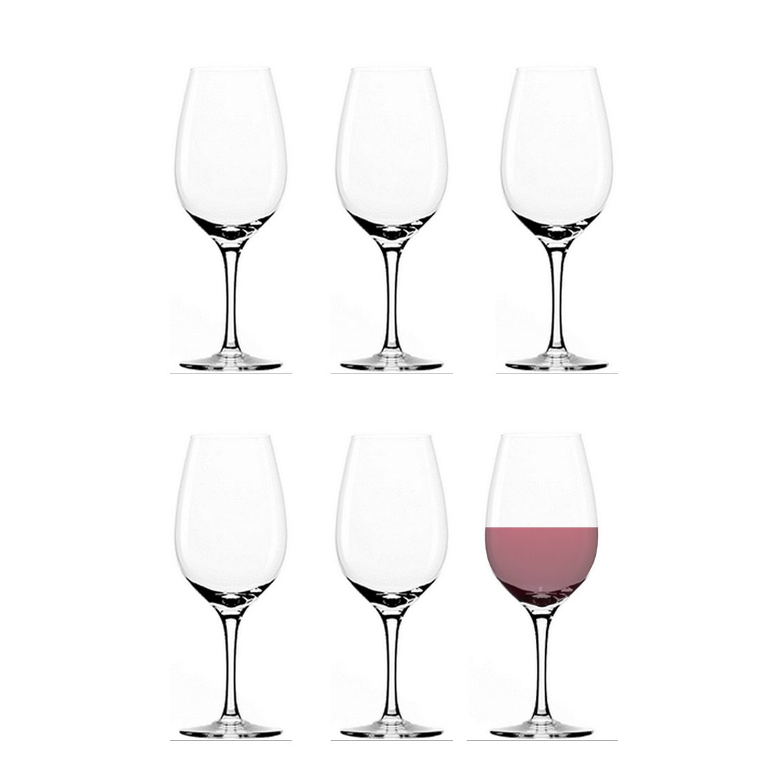 фото Набор из 6 бокалов для вина 500мл stolzle universalflare 1500001/6