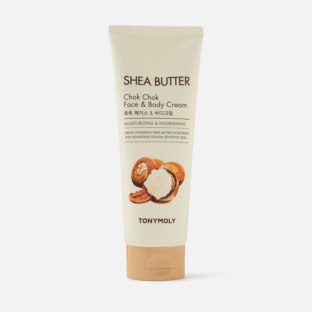 Крем для лица и тела TONY MOLY Shea Butter Chok Chok питательный 250 мл