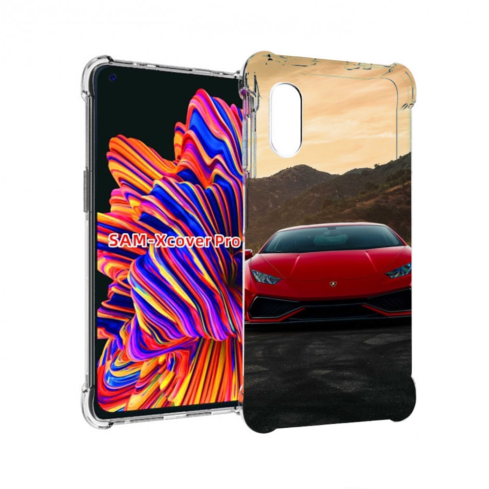 

Чехол MyPads lamborghini 1 мужской для Samsung Galaxy Xcover Pro 1, Прозрачный, Tocco