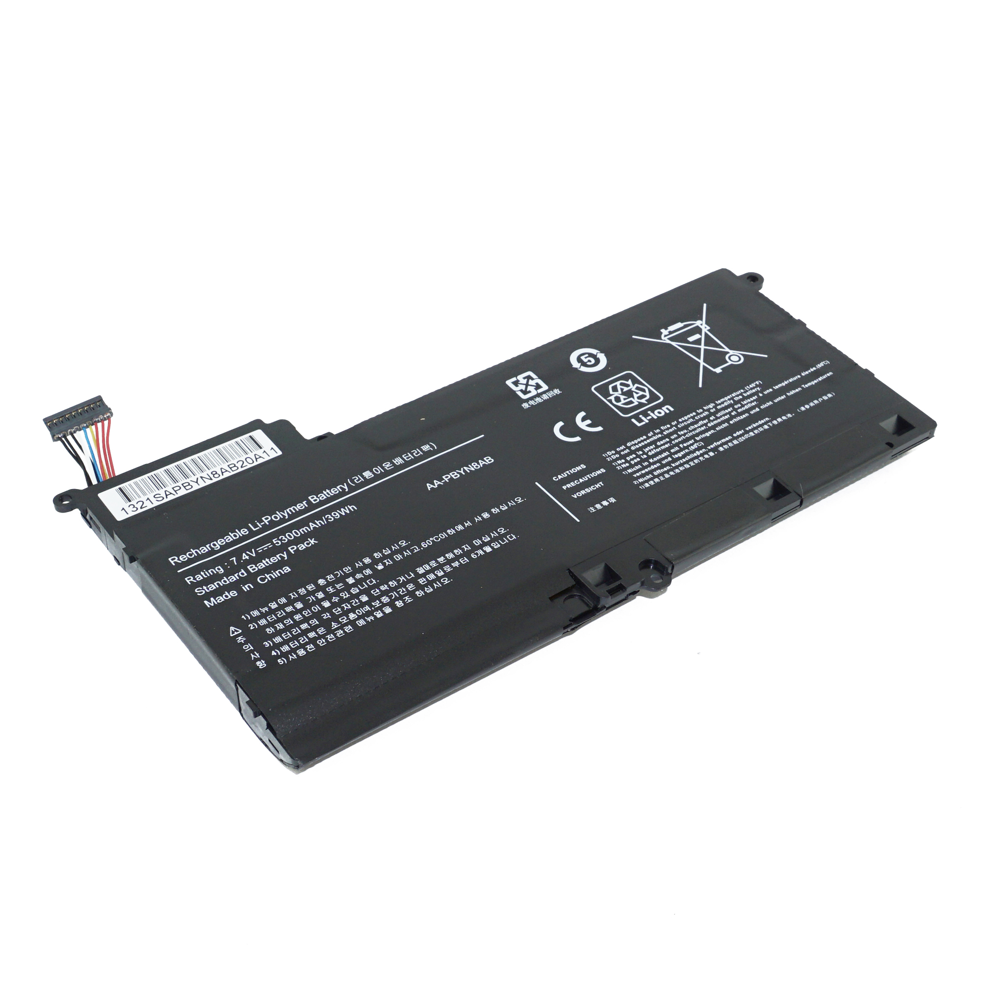 

Аккумулятор AA-PBYN8AB для Samsung NP530U4B и др. (AA-PLYN8AB), AA-PBYN8AB