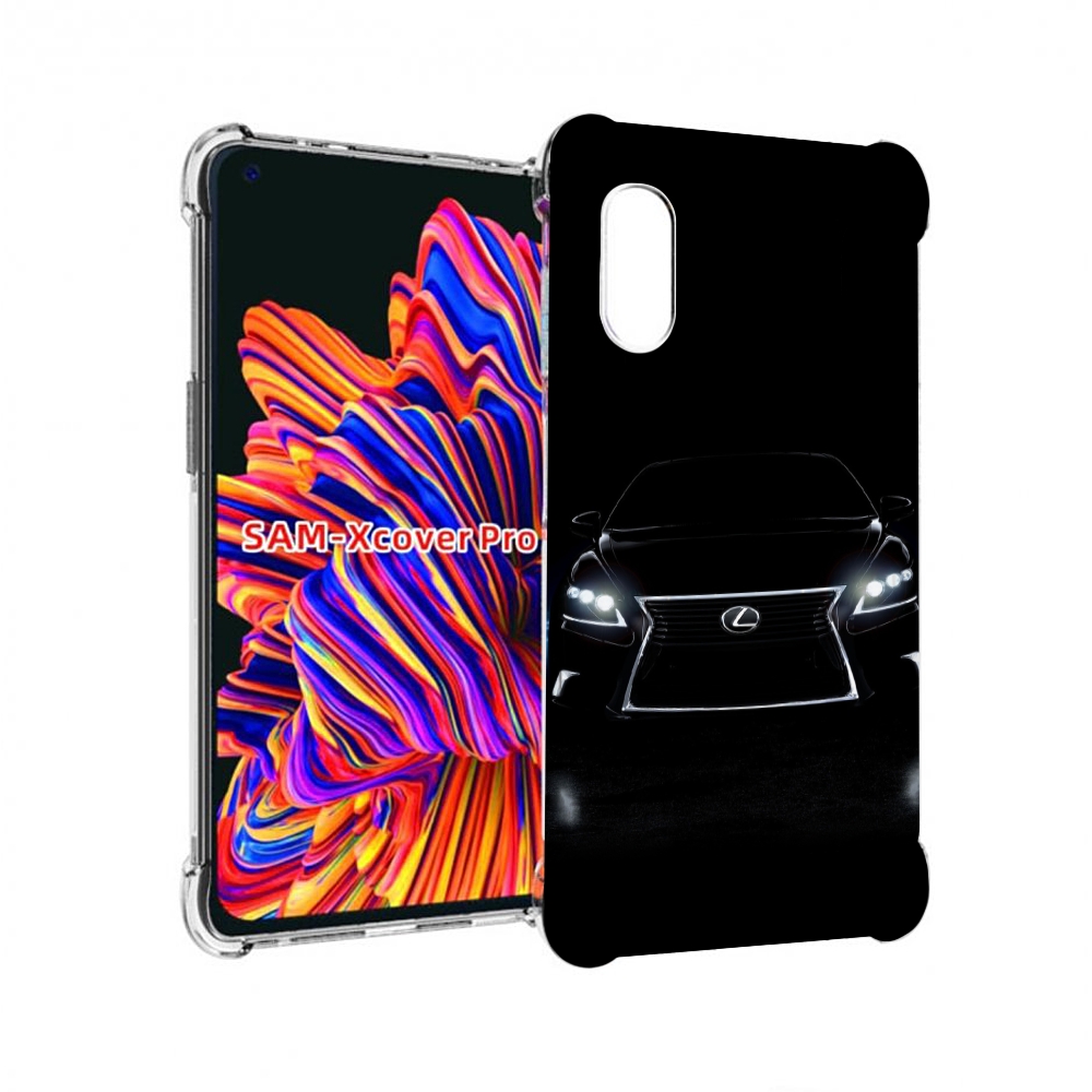 

Чехол MyPads lexus 1 мужской для Samsung Galaxy Xcover Pro 1, Прозрачный, Tocco