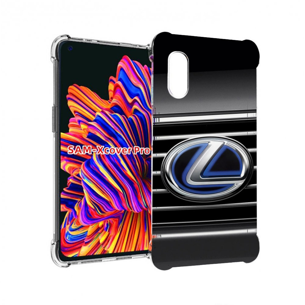 

Чехол MyPads lexus-2 для Samsung Galaxy Xcover Pro 1, Прозрачный, Tocco
