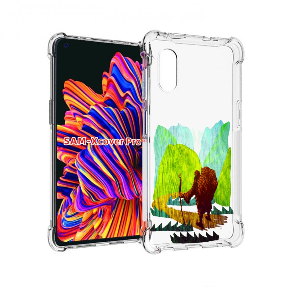 

Чехол MyPads Лесная тропа для Samsung Galaxy Xcover Pro 1, Прозрачный, Tocco