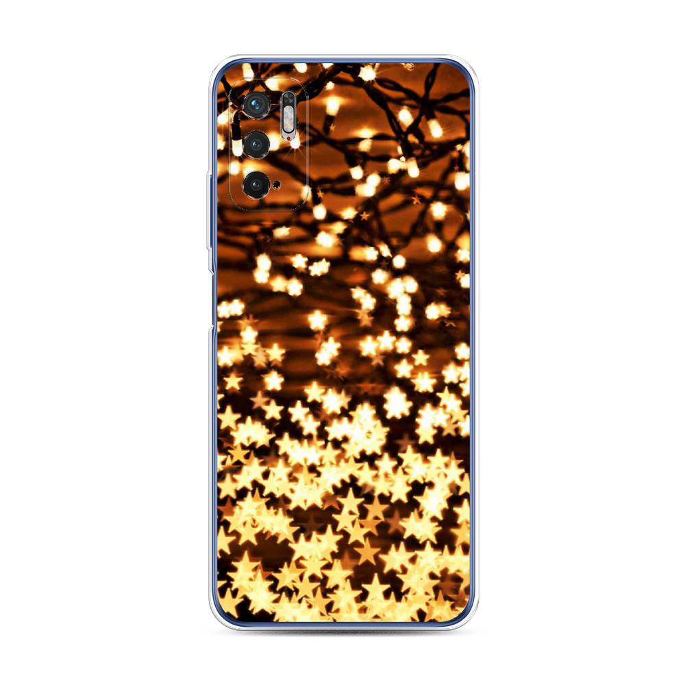 

Чехол на Xiaomi Poco M4 Pro 5G/Redmi Note 11S 5G "Небеса", Золотистый, 310750-5