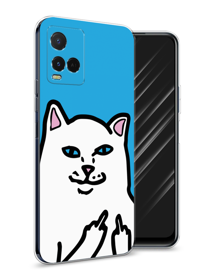 

Чехол Awog на Vivo Y21e "Кот жесть", Разноцветный, 266350-9