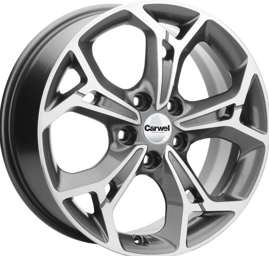 

Диск Khw1702 (Jolion) 7 17 5 114,3 37 66,5 Gray KHOMEN WHEELS WHS522737, Серебристый