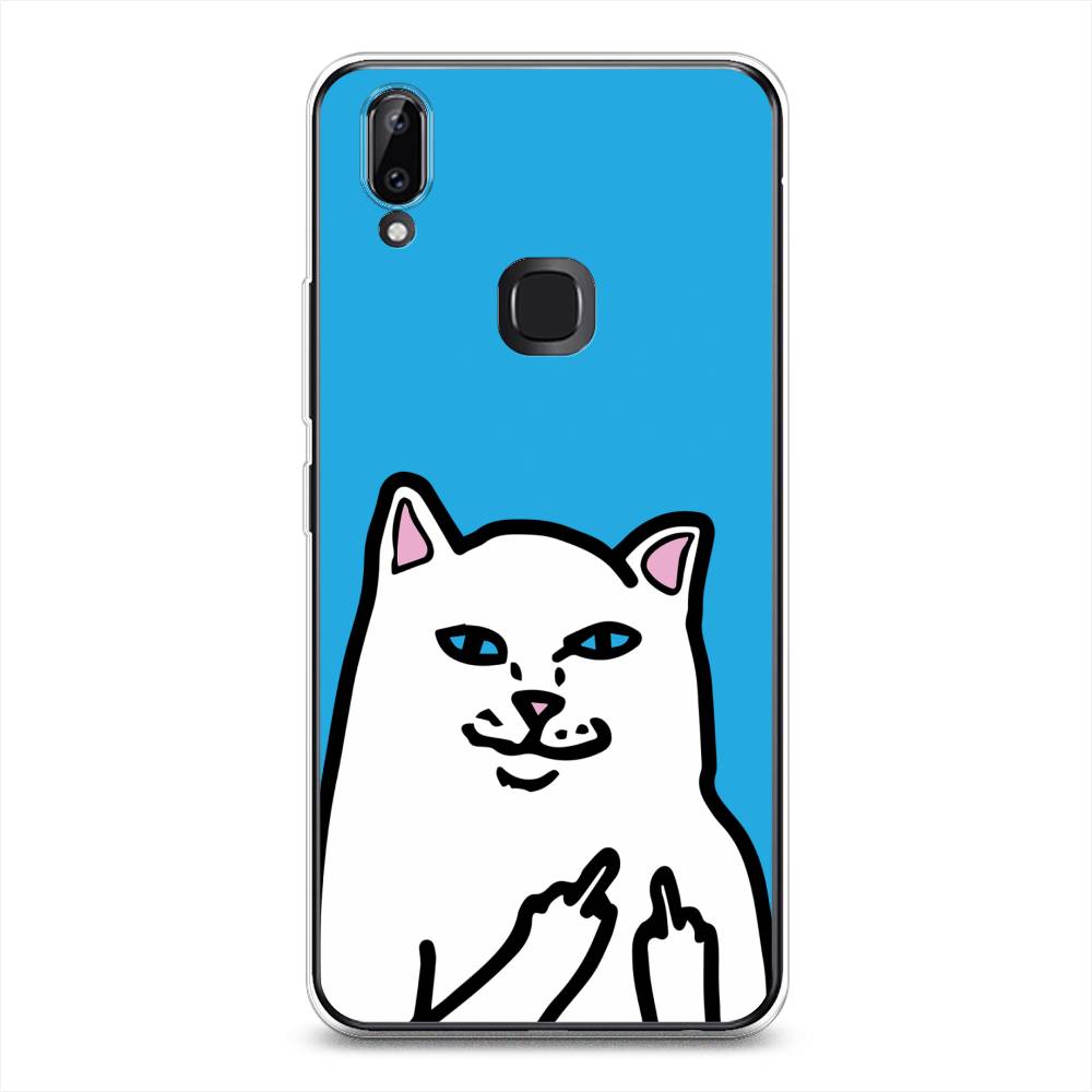 

Чехол Awog на Vivo Y85/V9 "Кот жесть", Разноцветный, 260350-9