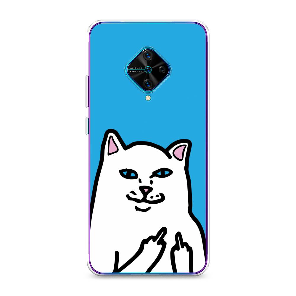 

Чехол Awog на Vivo Y9s "Кот жесть", Разноцветный, 262450-9