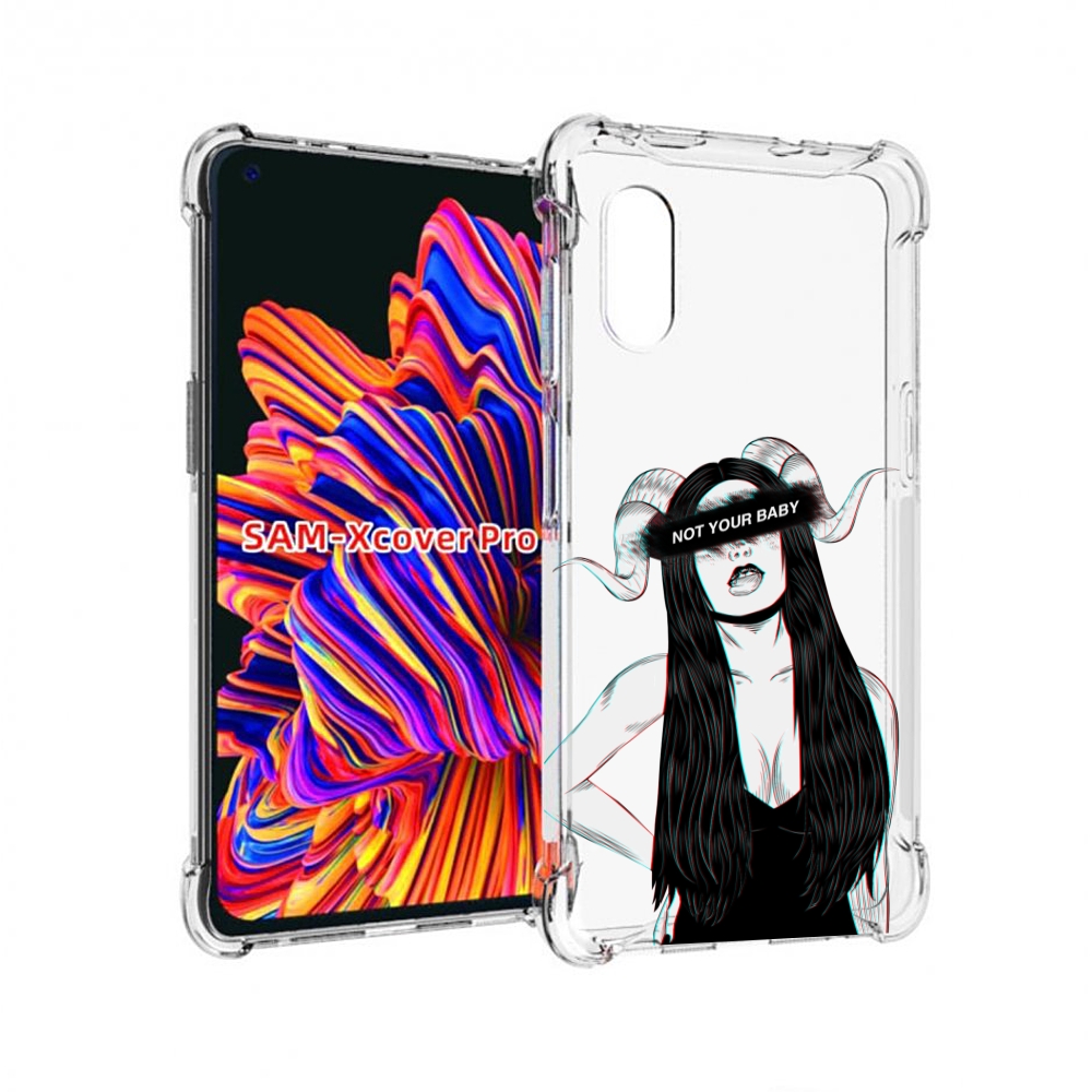 

Чехол MyPads not-your для Samsung Galaxy Xcover Pro 1, Прозрачный, Tocco