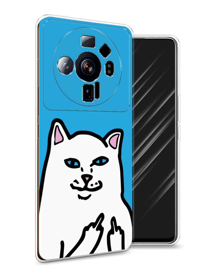 

Чехол Awog на Xiaomi 12S Ultra "Кот жесть", Разноцветный, 314550-9