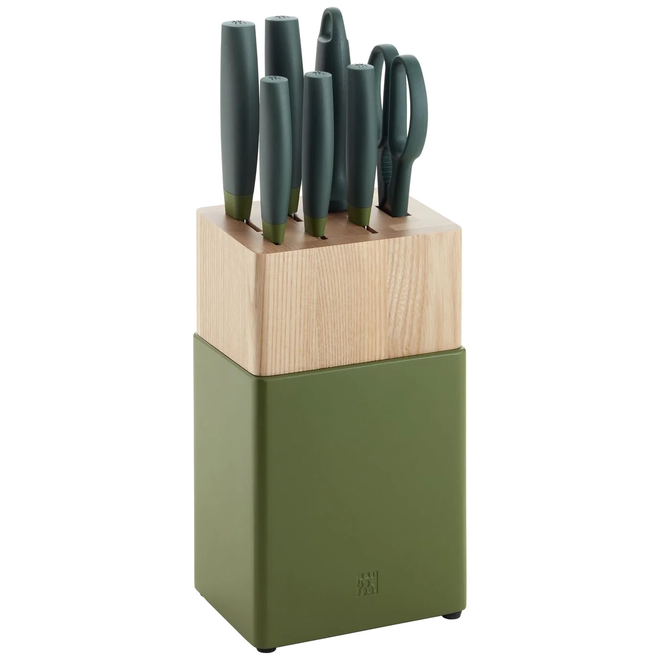 Набор кухонных ножей Zwilling now s 53050-220 зелёный 8 пр
