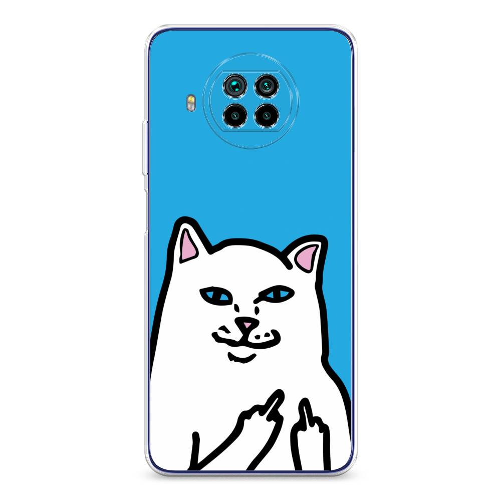 

Чехол Awog на Xiaomi Mi 10T Lite "Кот жесть", Разноцветный, 39150-9