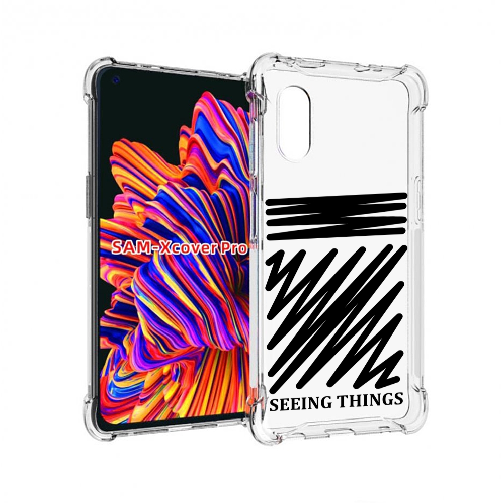 

Чехол MyPads seeing-things для Samsung Galaxy Xcover Pro 1, Прозрачный, Tocco