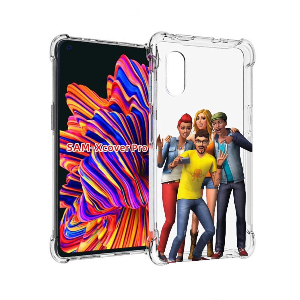 

Чехол MyPads sims для Samsung Galaxy Xcover Pro 1, Прозрачный, Tocco