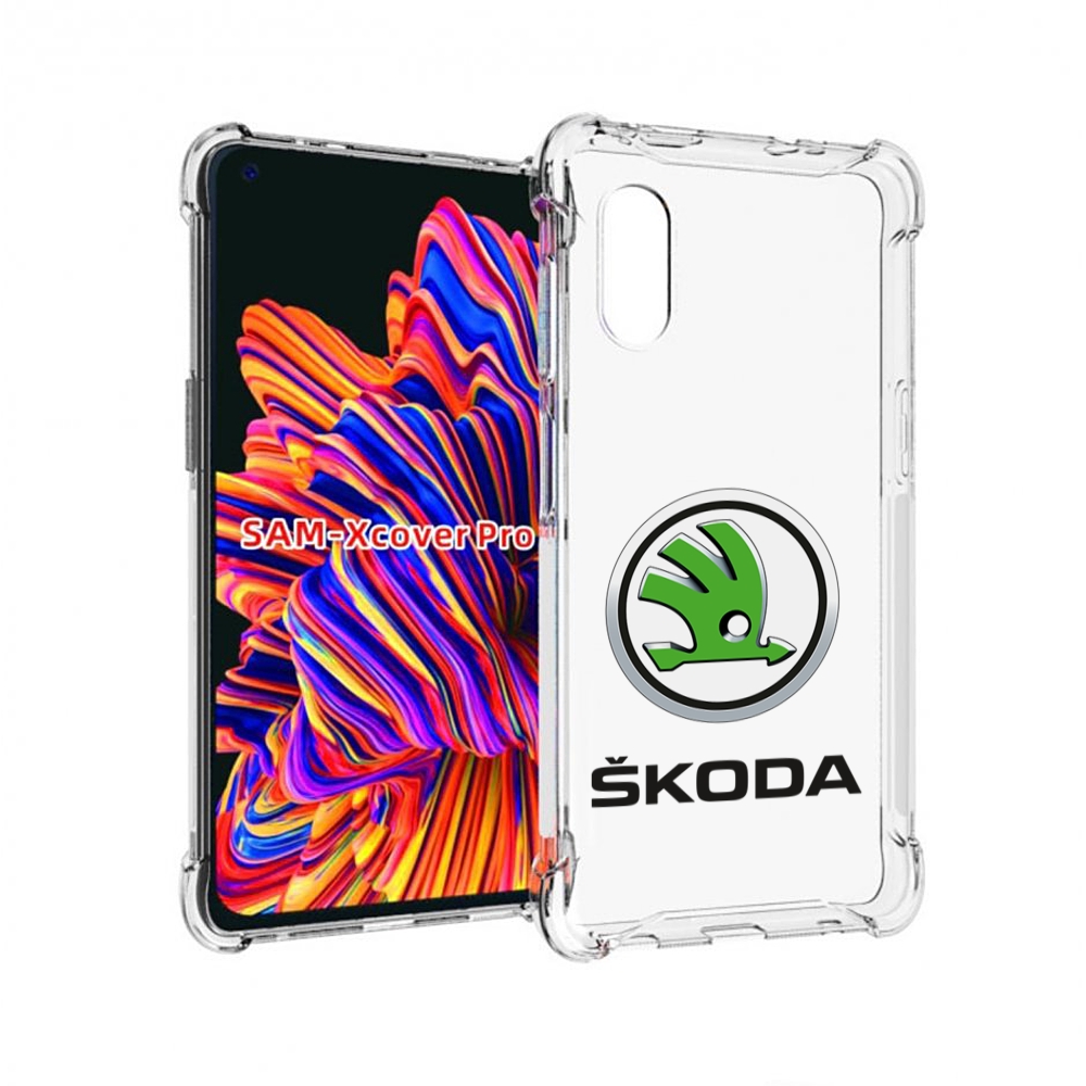 

Чехол MyPads skoda-4 мужской для Samsung Galaxy Xcover Pro 1, Прозрачный, Tocco