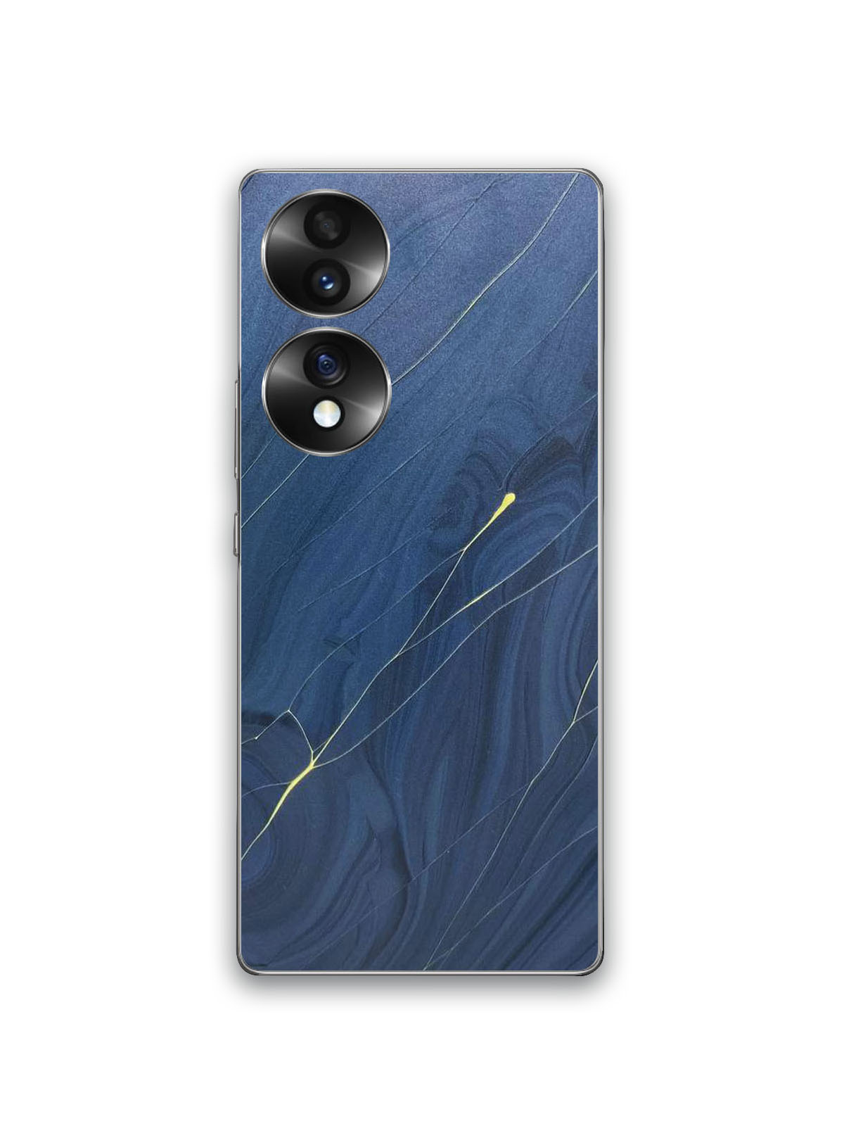 

Защитная гидрогелевая пленка для Honor 70, Задняя с рисунком Синий Малахит, GF10103, GF10103