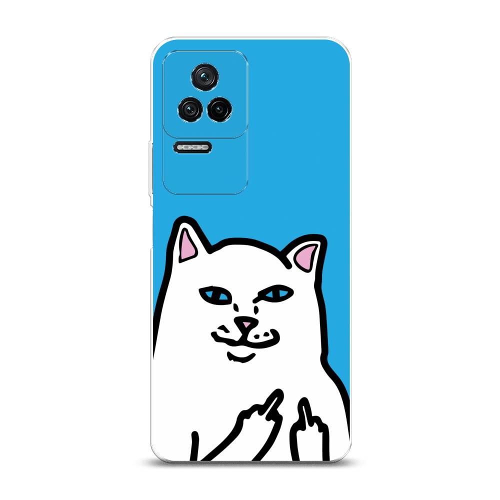 

Чехол Awog на Poco F4 "Кот жесть", Разноцветный, 315350-9