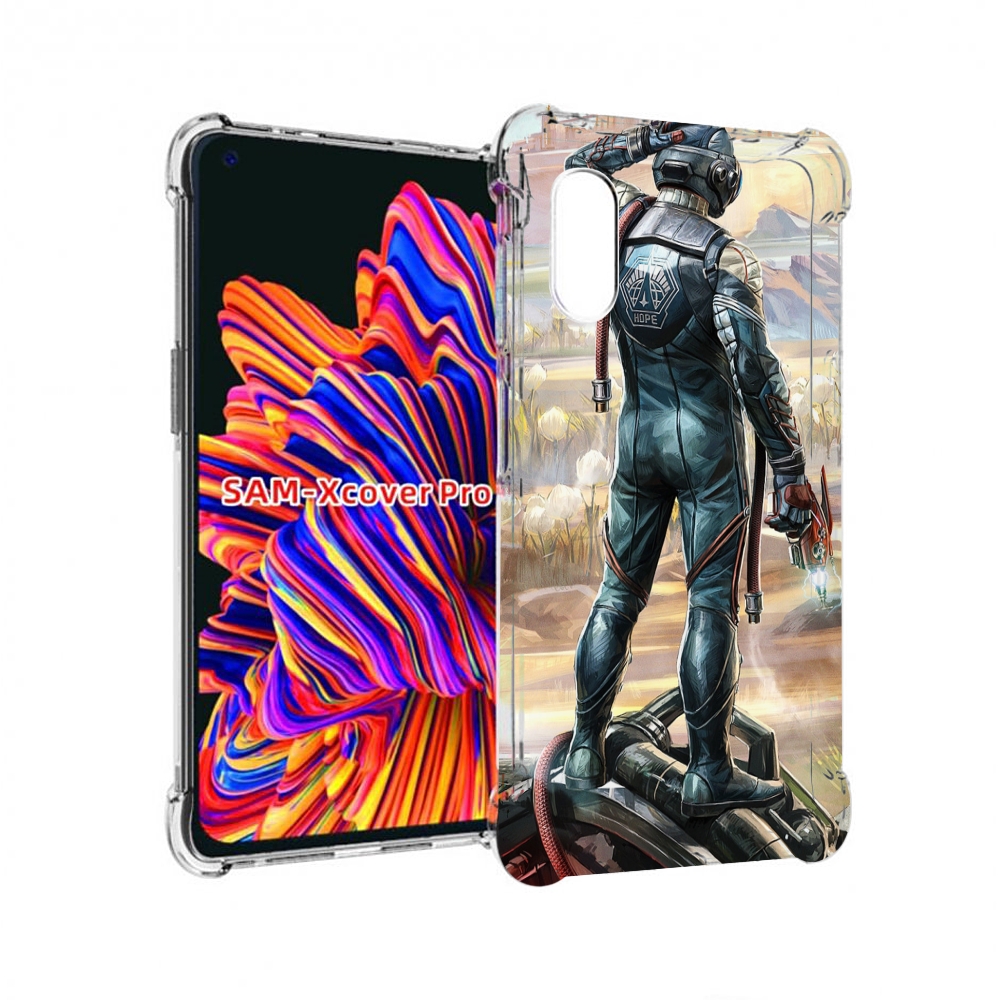 

Чехол MyPads the-outer-worlds для Samsung Galaxy Xcover Pro 1, Прозрачный, Tocco