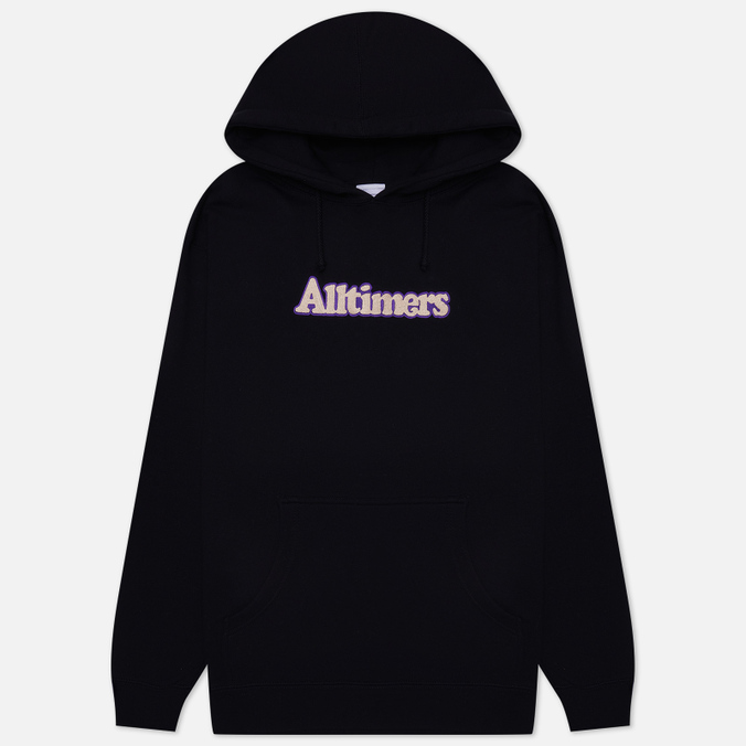 

Мужская толстовка Alltimers Broadway Embroidered Hoodie чёрный, Размер M, Черный, Broadway Embroidered Hoodie