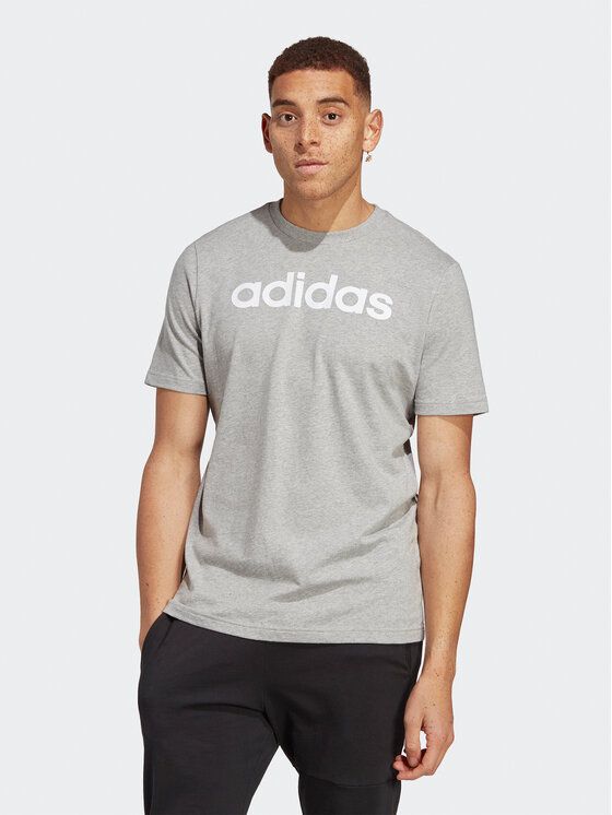 Футболка мужская Adidas 0000301698456 серая M доставка из-за рубежа 6569₽