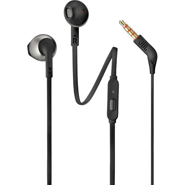 

Проводные наушники JBL T205, черный (JBLT205CRM), T205