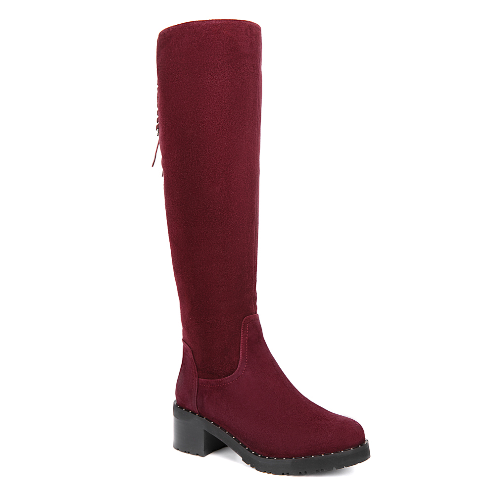 фото Сапоги женские westfalika ren8-19bt-6/1 бордовые 40 ru