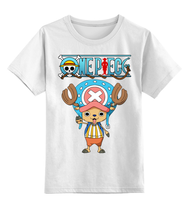 

Детская футболка Printio One piece цв.белый р.164, 0000002448006