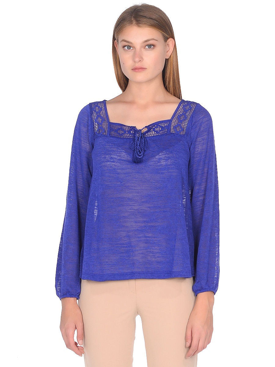 

Блуза женская Modis M152W00945 синяя 40 RU, M152W00945