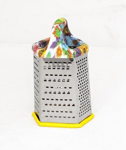 фото Терка шестигранная с цветной ручкой flatel