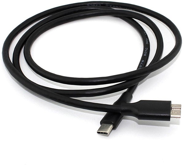 Кабель Vbparts USB - micro USB 1 м, черный