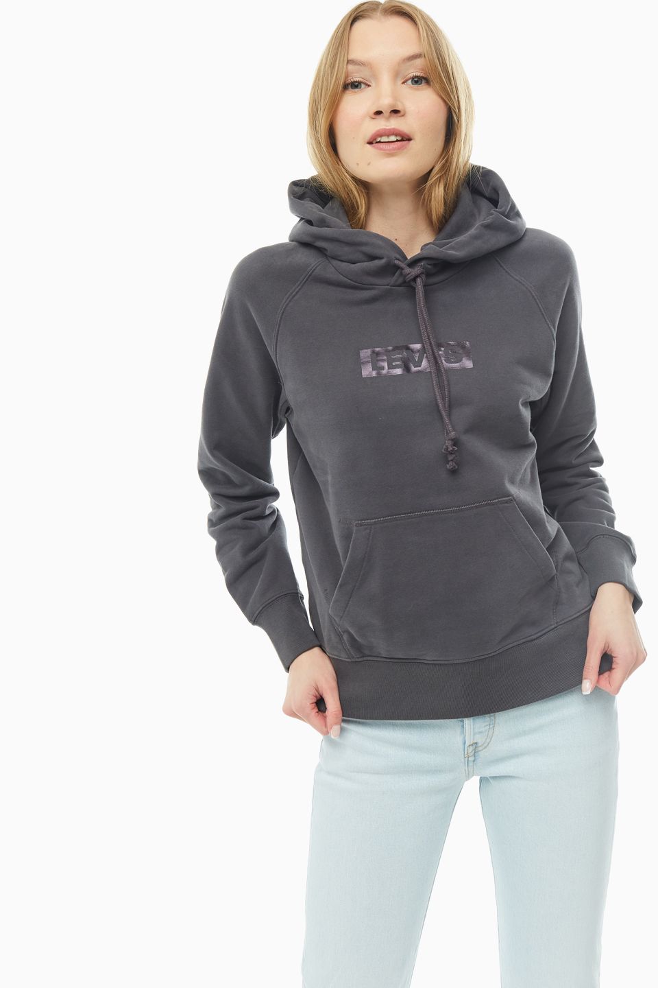 

Толстовка женская Levi's 3594601640 серая XS, Серый, 3594601640