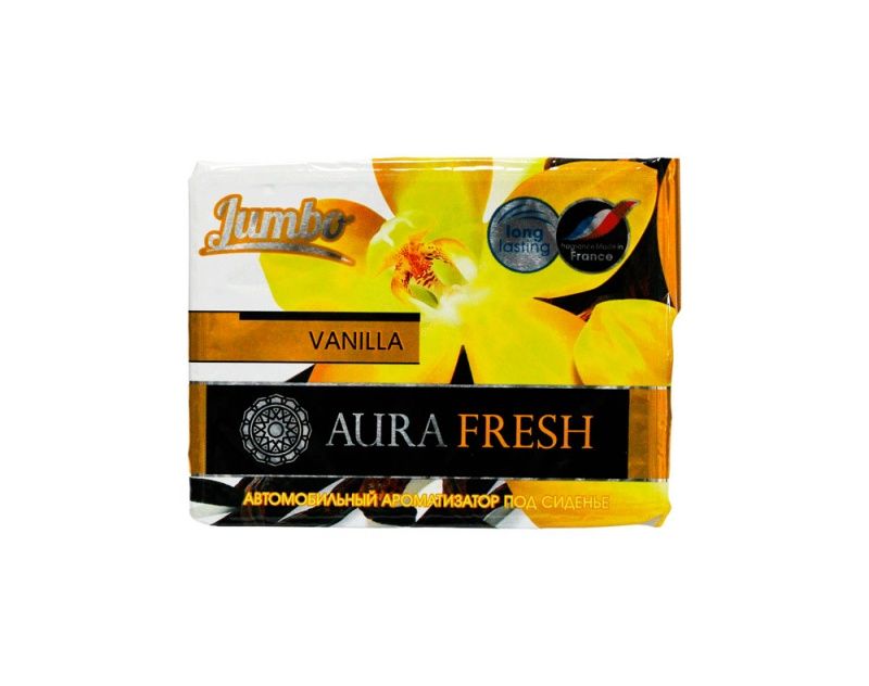 фото Ароматизатор aura fresh под сиденье jumbo vanilla 180гр