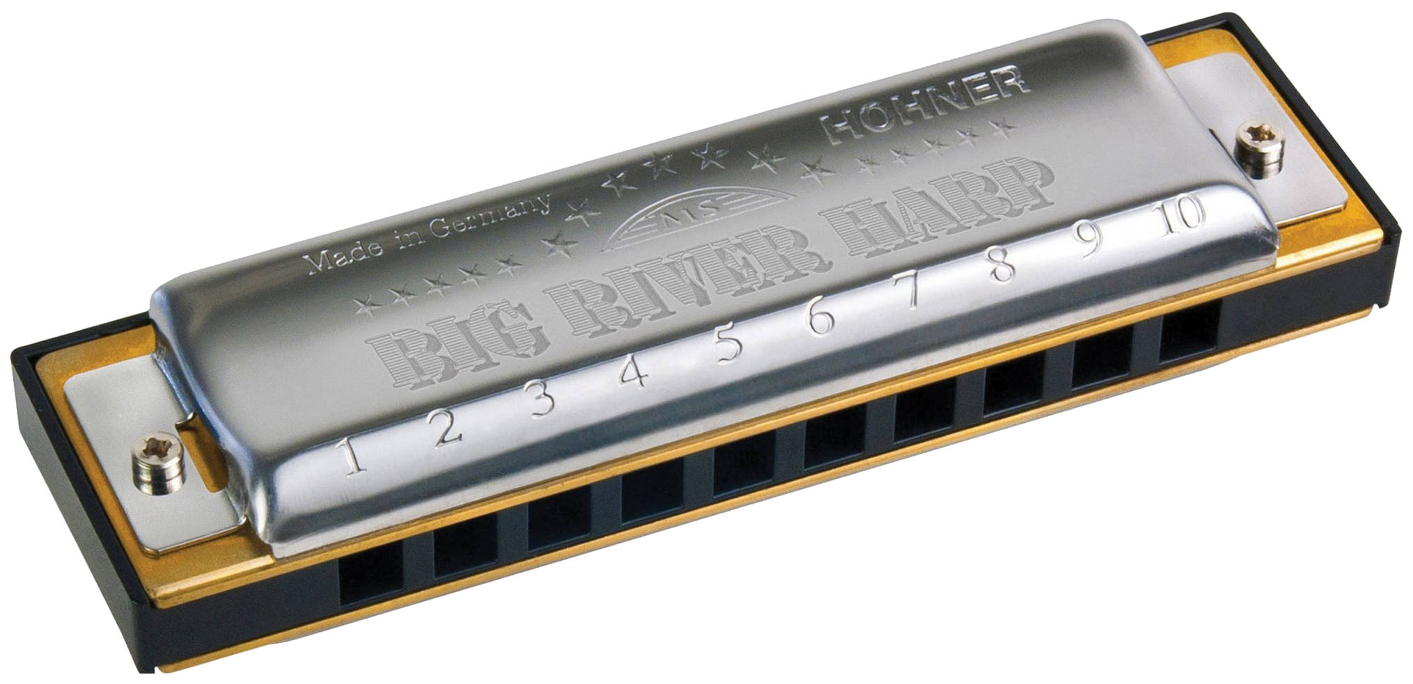 

Губная гармоника диатоническая HOHNER Big river harp 590/20 Bb