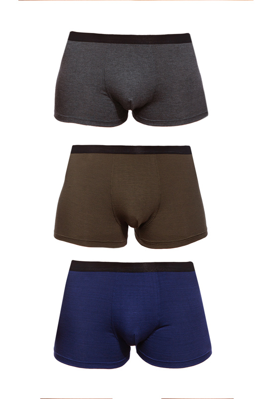 

Комплект трусов 3 шт мужских SERGIO DALLINI SG2944 зеленых XXL, SG2944