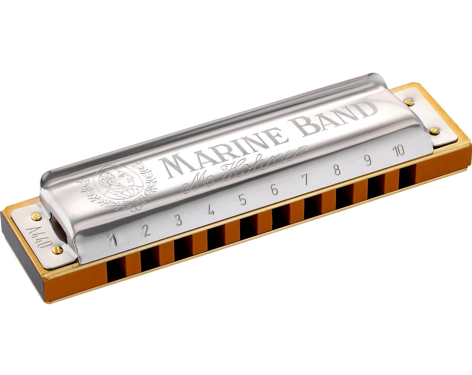 Губная гармоника диатоническая HOHNER Marine Band 1896/20 Ab натуральный минор