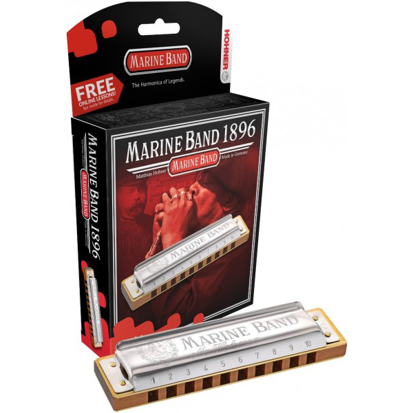 

Губная гармоника диатоническая HOHNER Marine Band 1896/20 Bb натуральный минор