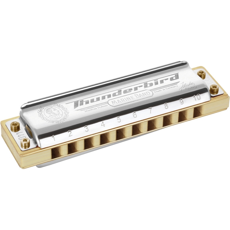 Губная гармоника диатоническая HOHNER Marine Band Thunderbird A low