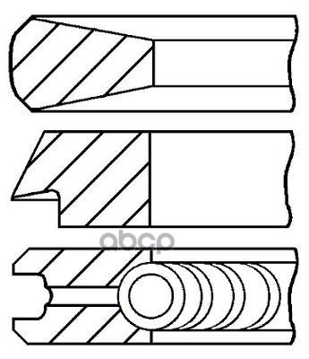 

Кольца ДВС Goetze 08-114400-00