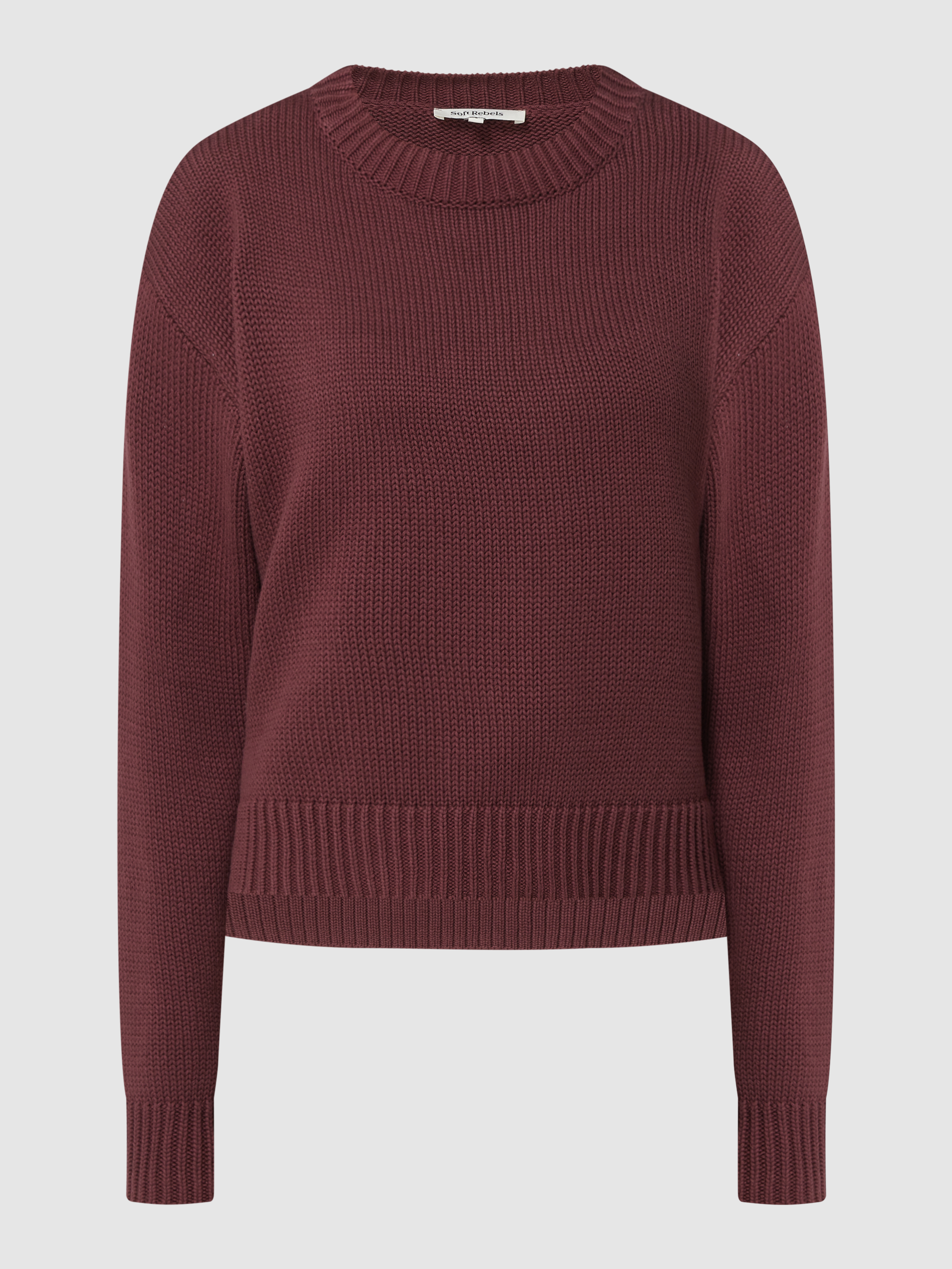 

Джемпер женский Soft Rebels 1628990 бордовый XS (доставка из-за рубежа), 1628990