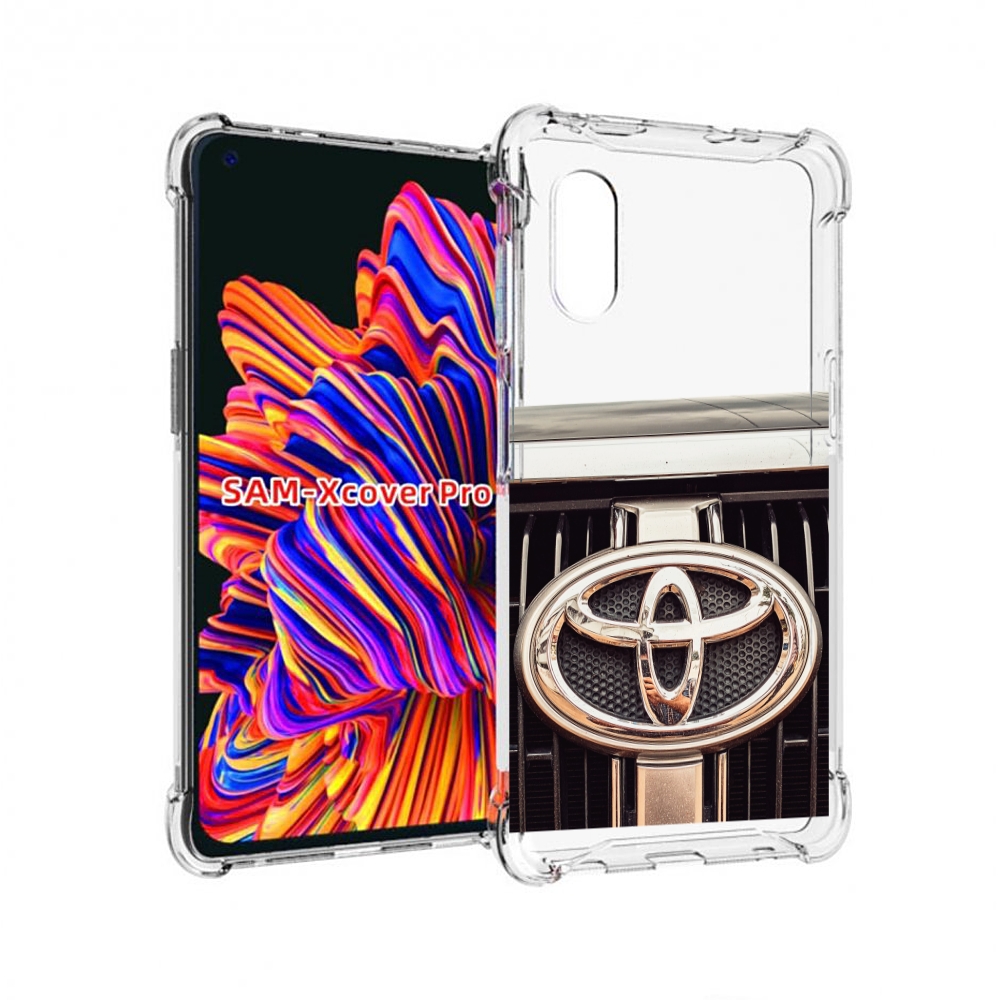 

Чехол MyPads toyota 3 для Samsung Galaxy Xcover Pro 1, Прозрачный, Tocco