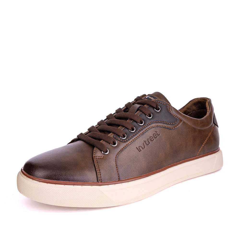 

Кеды мужские INSTREET 98-31MV-799ST коричневые 41 RU, Коричневый, 98-31MV-799ST
