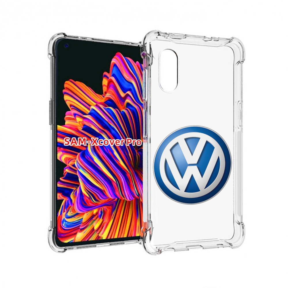 

Чехол MyPads volkswagen мужской для Samsung Galaxy Xcover Pro 1, Прозрачный, Tocco