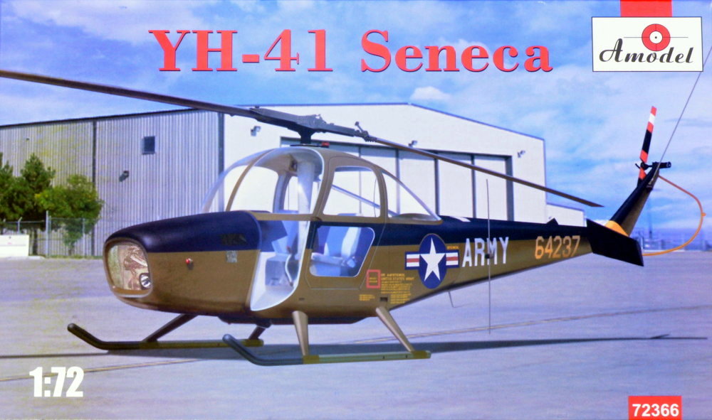 

Сборная модель Amodel 1/72 Вертолет Cessna Yh-41 Seneca 72366